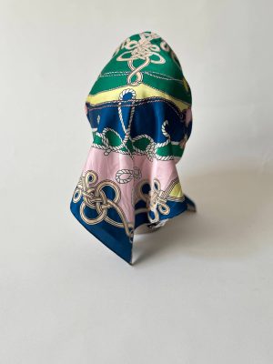 روسری مینی اسکارف نوادو طرح‌دار چندرنگ