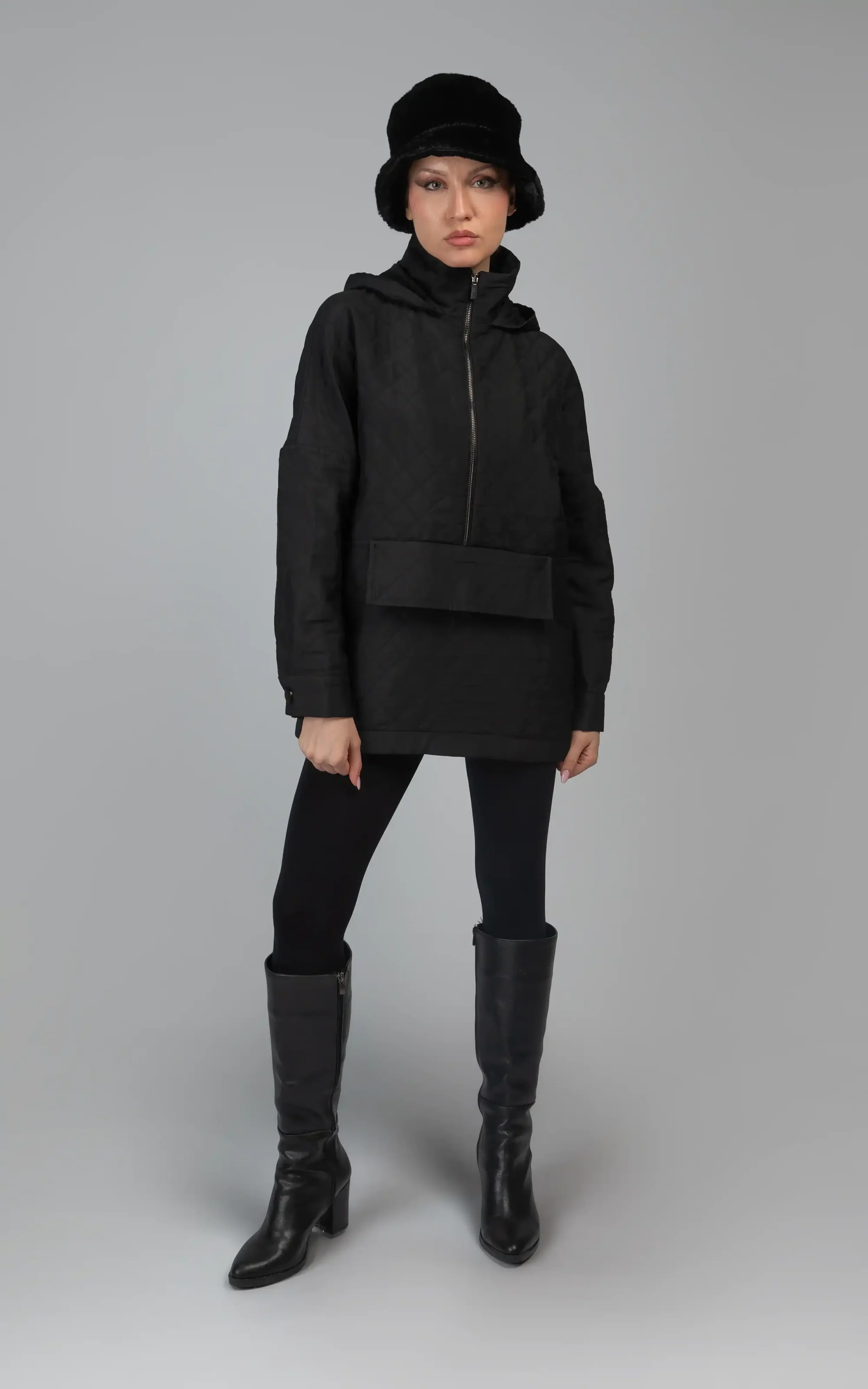 W-403113431604-3 کاپشن زنانه nevado کد 403113431604 - Image 1