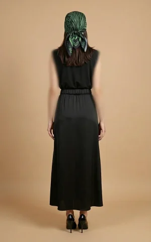 پیراهن زنانه مشکی نوادو (Nevado) مدل آستین حلقه‌ای کد 403114401589 - Image 4