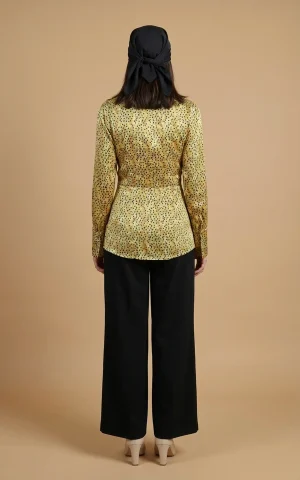 شومیز زنانه طرح‌دار نوادو (Nevado) مدل دکمه‌دار کژوال کد 404112411839 - Image 4