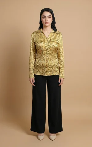 شومیز زنانه طرح‌دار نوادو (Nevado) مدل دکمه‌دار کژوال کد 404112411839 - Image 3