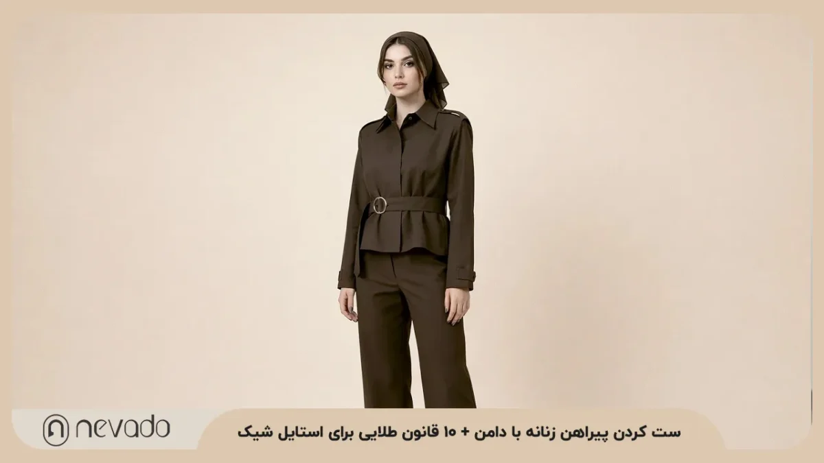 آموزش اصول ست کردن ترنچ کت؛ پادشاه استایل‌های بهاری ۱۴۰۵!