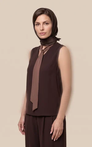 تاپ زنانه با بند تزئینی بلند جلو nevado کد 405111012006 - تصویر 2